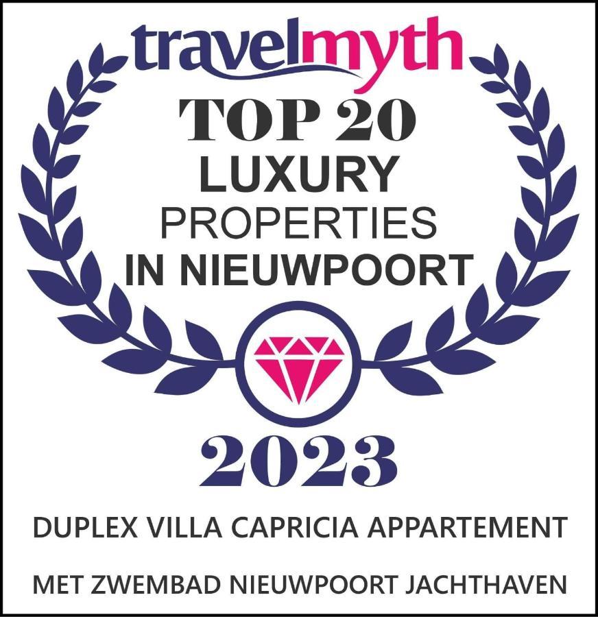 Duplex Villa Capricia Appartement Met Zwembad Nieuwpoort Jachthaven Экстерьер фото